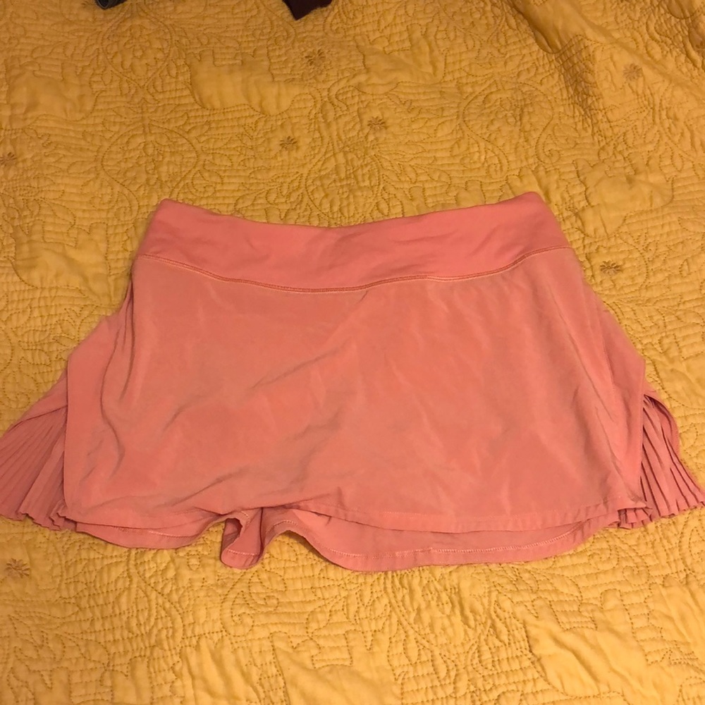 Play it off the pleats
